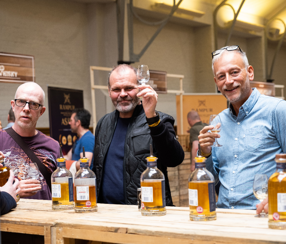 Attendees enjoying the Whisky Live London Event