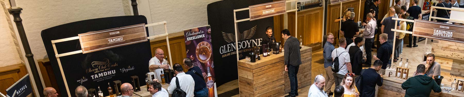Exhibitor Stands and Whisky Live London 2022